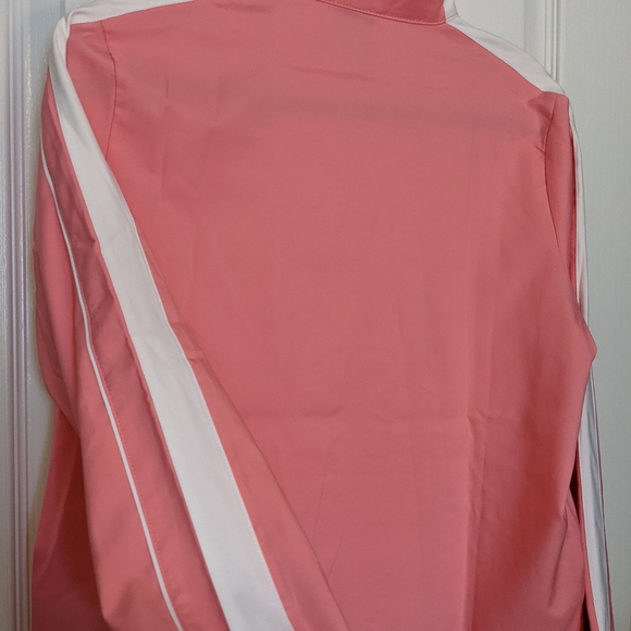 Nike Coral and White Windbreaker - Size Medium - Picture 5 of 6